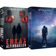 İndigo Kitap Enkaz Altındakiler 2 Karton Kapak ve Sınırsız Karton Kapak (Beyza Alkoç) 2'li Set