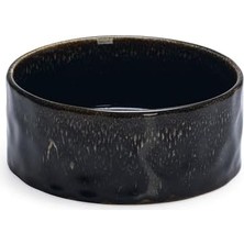 Storemax Karaworksell Beeztees Dbl Köpek Mama Su Kabı, Seramik, Siyah, 18CM, 1200ML