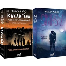 İndigo Kitap Karantina 4 Karton Kapak ve Sınırsız Karton Kapak (Beyza Alkoç) 2'li Set