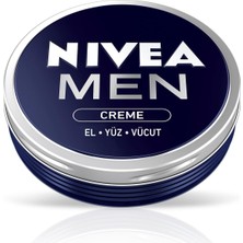 Storemax Karaworksell Nıvea Men Erkek Bakım Kremi 75 Ml, El, Yüz ve Vücut Nemlendirici Krem, Hızlı Emilir, Yapışkan His Bırakmaz, E Vitamini, Tüm Cilt Tipleri