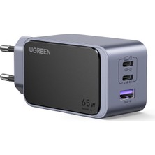 Storemax Karaworksell Ugreen Nexode Air 65W 3-Port Gan Fast Charger Eu Hızlı Şarj Adaptörü