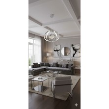 Işıltı Avize Forde Ledli Toplu Sarkıt Avize3 Renk Yanar