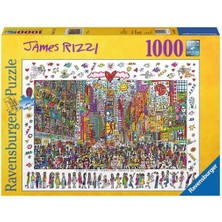 Storemax Karaworksell Ravensburger 1000 Parça Puzzle James Rizzi-Times Square
