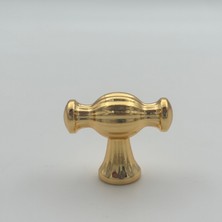 Bf Filiz Kesir Çizgili Düğme Kulp Altın 4 Adet