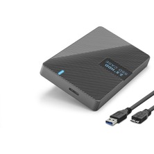 İlk El Grup 2.5 Sata Hdd/ssd Harici Disk Kutusu USB 3.0 Micro-B - Siyah HDX1792 Iegtgrs-34