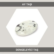 Macgon Dengeleyici Taş Ay Taşı Doğal Taş Sabun Gua Sha Masaj Taşı