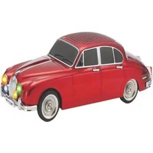 L'edoren WS-596BT 1967 Model Jaguar Mark 2 10W Bluetooth Hoparlör Fm Radyo USB Tf Aux Destekli Speaker