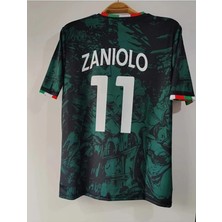 Alaturka Mix Italya Milli Takımı Nicolo Zaniolo Özel Konsept Forması