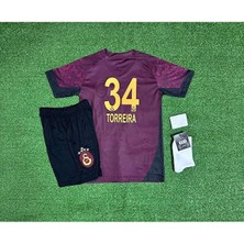 Alaturka Mix Galatasaray 2026 Deplasman Toreira Çocuk Forması 4 Lü Set