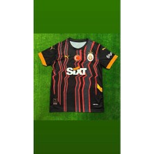 Alaturka Mix 5 Yıldızlı Galâtâsârây 2024/25 Alternatif Siyah New Sezon Yetişkin Forması 5 Yıldızlı