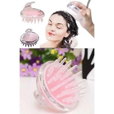 Macgon Silikon Kafa Masajı Saç Yıkama Fırçası | Saç Derisine Masaj Yapan Şampuan Tarağı