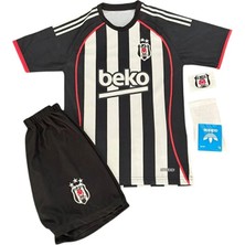 Alaturka Mix Beşiktaş 2026 Yeni Sezon Iç Saha Çubuklu # Isimsiz # Çocuk Forması 4lü Set