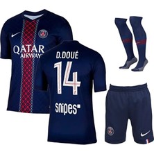 Alaturka Mix Psg 2026 Désiré Doué Yeni Sezon Iç Saha Çocuk Forması 4'lü Set