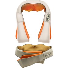 Macgon Isı ve Ovmalı Bel Boyun Sırt Ağrı Giderici Profesyonel Özel Bel Fıtığı Sırt Masaj Aleti Cihazı Pro