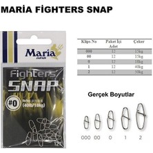 Maria Fighter Snap Maket Balık Klipsi