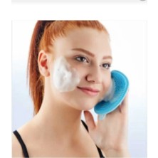 Macgon Silikon Yüz Cilt Makyaj Temizleme Masaj Aparatı Pedi