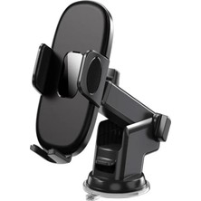 L'edoren CAR-553 Ekstra Güçlü Uzayabilen Araba Telefon Tutucu Ayarlanabilir Cam ve Torpido Için Tutucu