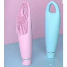 Macgon Silikon Yumuşak Yüz Temizleme Fırçası Yüz Masajı Silikon Vibratör Yüz Temizleme Cihazı