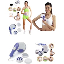 Macgon Basen ve Kalça Bölgelerindeki Yağları Yakan ve Sıkılaştıran Dinlendiren 5 Başlıklı Masaj Cihazı