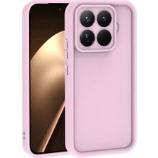 HTstore Xiaomi Uyumlu 15T Pro Kılıf Kamera Korumalı Zore Ananas Kapak-Pembe