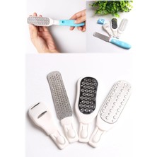 Macgon Ayak Bakım Aleti 4 Fonksiyonlu Ev Ofis Spa Masaj Etkili Törpü Topuk Temizleyici Bayan Bakım Seti Pro