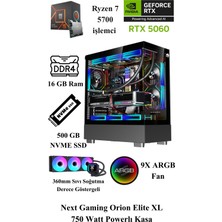 Next Gaming Ng Ultra Gaming – Ryzen 7 5700 4.6 GHz Rtx 5060 16Gb Ddr4 360 Sıvı Soğutma Oyuncu Bilgisayarı
