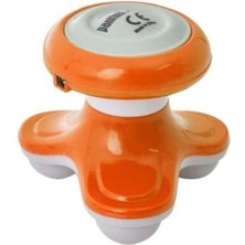 Macgon Turuncu Mini Masaj Aleti 7080 ve  Alkalin 4'lü Aaa Ince Pil Paketi 780MMT