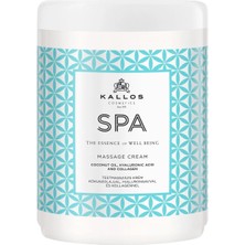 Macgon Spa 1000ML Hindistan Cevizi Yağı, Hyaluronik Asit ve Kolajen Içeren Vücut Bakım ve Masaj Kremi