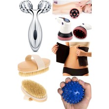 Macgon 5'li Masaj Aleti Unisex Yağ Yakıcı Zayıflatıcı Selülit Giderici Profesyonel Set Göğüs ve Kalça Seti