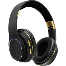 Avcı Teknoloji Market Bluetooth 5.0 Kablosuz Kulak Üstü Kulaklık Stereo Mikrofonlu Premium