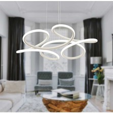 Allians Modern Papatya Model S LED Sarkıt Tavan Lambası, Dekoratif Aydınlatma