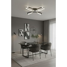 Allians Şık Modern Çocuk Odası ve Salon LED Avize, Beyaz Renk, Hafif Tasarım