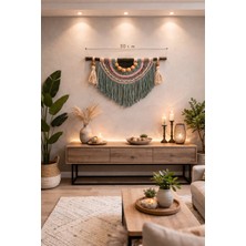 Pitipiti Makrome Tasarım Duvar Dekoru 50X50 cm