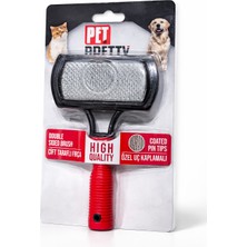 Kotenart Çift Taraflı Kedi Köpek Tüy Toplama Fırçası – Profesyonel Pet Tarama Tarağı | Tüy Temizleme ve Bakım Fırçası