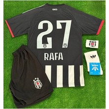 Alaturka Mix .b.e.ş.i.k.t.a.ş./ 2026 /#rafa Silva#/ 27 Iç Saha Çubuklu Çocuk Forması 4 Lü Set