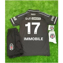 Alaturka Mix .b.e.ş.i.k.t.a.ş./ 2026 /#ciro Immobile#/ 17 Alternatif Yakalı Çocuk Forması 4 Lü Set
