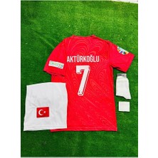Alaturka Mix A Milli Takım 2026 Yeni Sezon Kırmızı # Kerem Aktürkoğlu # Çocuk Forması 4lü Set