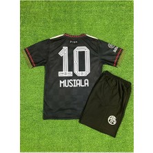 Alaturka Mix Bayern Münih 2025/26 Yeni Sezon Jamal Musiala Alternatif Çocuk Forması (Black)