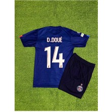 Alaturka Mix Psg 2025/26 Yeni Sezon Desire Doué 14// Iç Saha Çocuk Forması 2'li