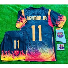 Alaturka Mix Barcelona Neymar Jr Özel Tasarım Çocuk Forması 4 Lü Set