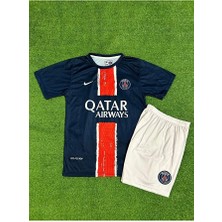 Alaturka Mix Psg 2024/25 Yeni Sezon Kvaratskhelia Iç Saha Çocuk Forması (Lacivert)