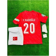 Alaturka Mix A Milli Takım 2026 Yeni Sezon Kırmızı # Ferdi Kadıoğlu # Çocuk Forması 4lü Set