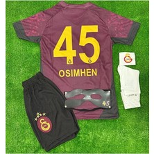 Alaturka Mix Galatasaray 2026 Deplasman Oshimenn Çocuk Forması 4 Lü Set