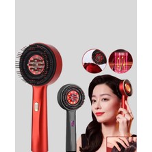 Ucuz Tekno Kırmızı LED Işıklı Saç Derisi Masaj Aleti