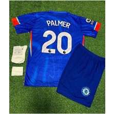 Alaturka Mix Chelsea 2025 Yeni Sezon Cole Palmer Iç Saha Çocuk Forması Şort Çorap Bileklik Hediyeli