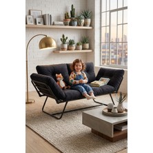 AVYNA Katlanır Yataklı Ikili Kanepe | Mekanizmalı Çekyat Koltuk | Premium Çekyat - Modern ve Ergonomik