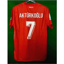 Legent Lady Türkiye Euro 2024 Kerem Aktürkoğlu Yetişkin Forması (Kırmızı)