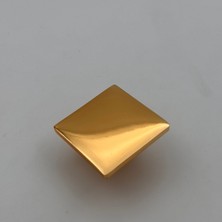 Bf Filiz Kare Düğme Altın Kulp 4 Adet