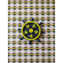 3D Futuristic Fenerbahçelilere Özel Stres Çarkı Korsan Dümeni