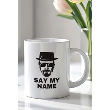 YasBey Design Breaking Bad Tasarımlı 330ML Baskılı Beyaz Seramik Kupa Bardak